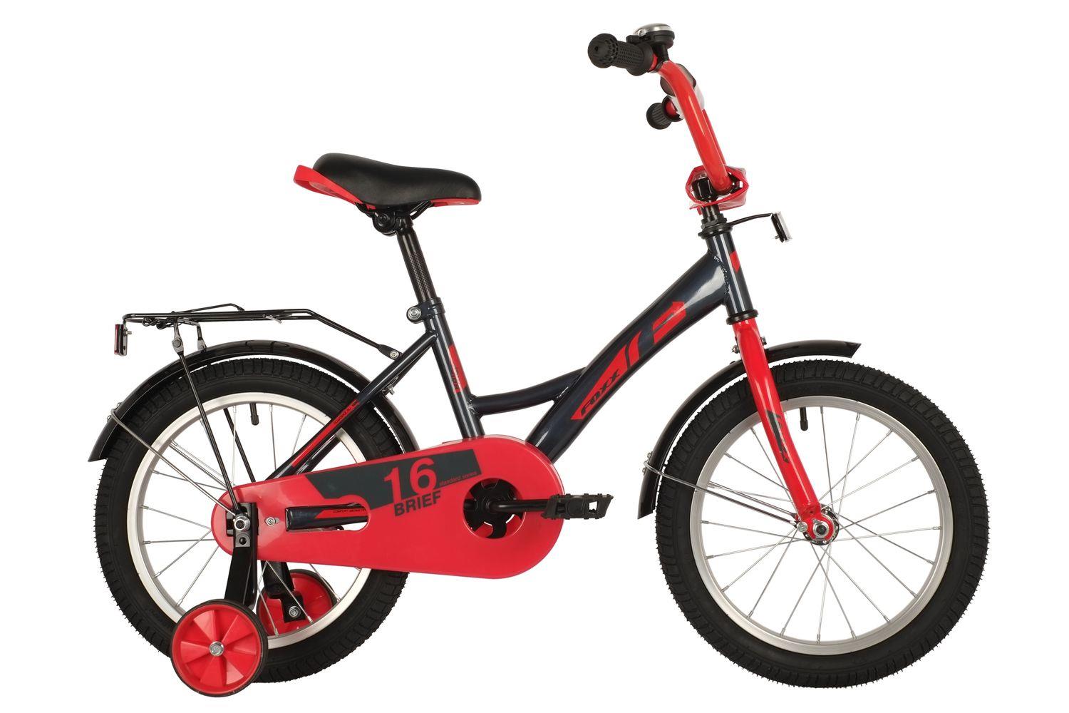 Изображение Велосипед Foxx Brief 16 (145840) (красный/16 "/10.5 ")-2021 года 163BRIEF.RD21