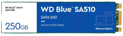 Изображение SSD диск Western Digital Blue SA510 250 Гб 2280 (WDS250G3B0B)