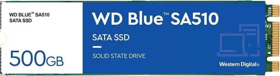 Изображение SSD диск Western Digital SA510 500 Гб 2280 (WDS500G3B0B)