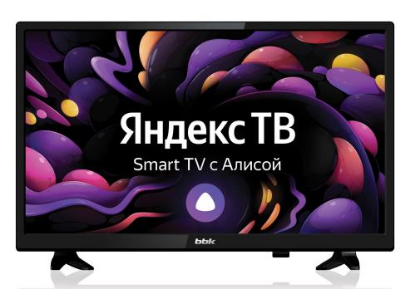 Изображение Телевизор BBK 24LEX-7234/TS2C 23.6" (60 см) 720p HD Smart TV черный