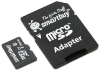 Изображение Карта памяти SmartBuy MicroSDXC Class 10 256 Гб адаптер на SD SB256GBSDCL10-01