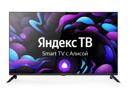 Изображение Телевизор CENTEK CT-8743 43" 1080p Full HD Smart TV черный