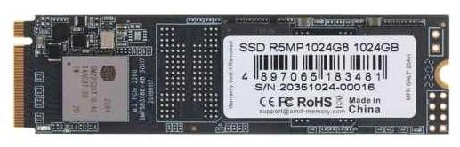 Изображение SSD диск AMD Radeon R5 1000 Гб 2280 (R5MP1024G8)