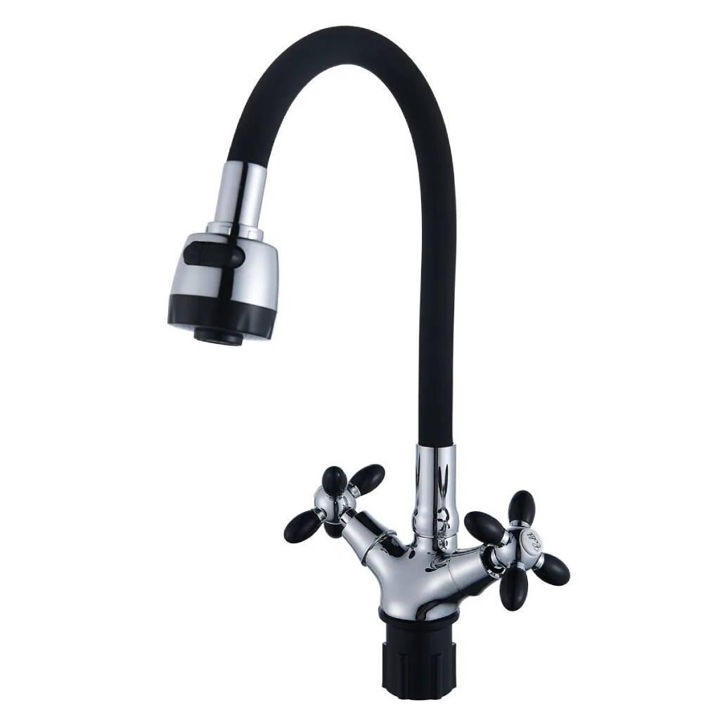 Изображение Смеситель Антей 5770716-ANT (двухвентильный, для кухни (мойки), силумин)