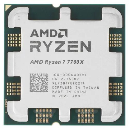 Изображение Процессор AMD Ryzen 7 7700X (4500 МГц, AM5) (OEM)