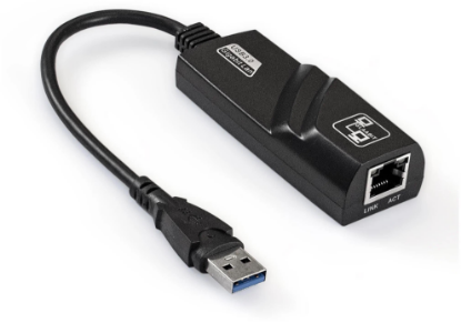Изображение Кабель соединительный ExeGate EXE-730U3-45 USB 2.0 A RJ-45 черный 0,15 м