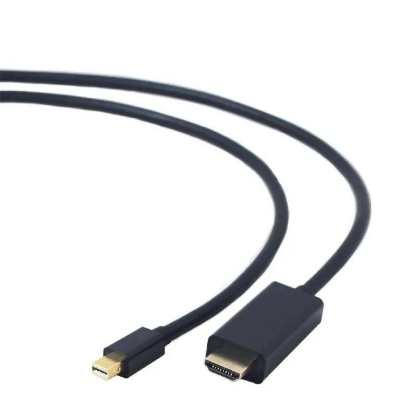 Изображение Кабель Bion BXP-CC-mDP-HDMI-018 mini DisplayPort-HDMI (черный) (1,8 м)