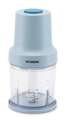 Изображение Измельчитель Hyundai HYC-P3138 (0,8 л /350 Вт /голубой)