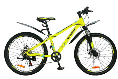 Изображение Велосипед Nameless J4200D (синий, желтый/24 "/)-2023 года J4200D-YL/BL-12(23)