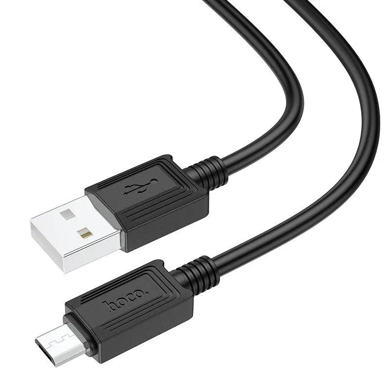 Изображение Кабель соединительный Hoco X73 USB 2.0 A Micro USB 2.0 B черный 1 м