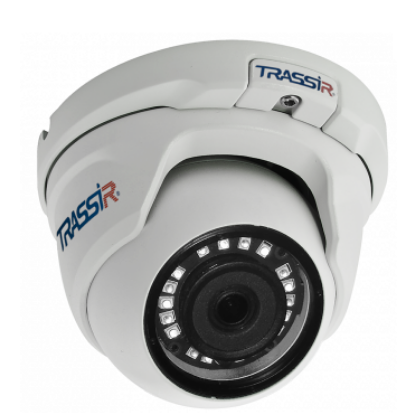 Изображение Камера видеонаблюдения Trassir TR-D2S5 v2 (2.8 мм) белый