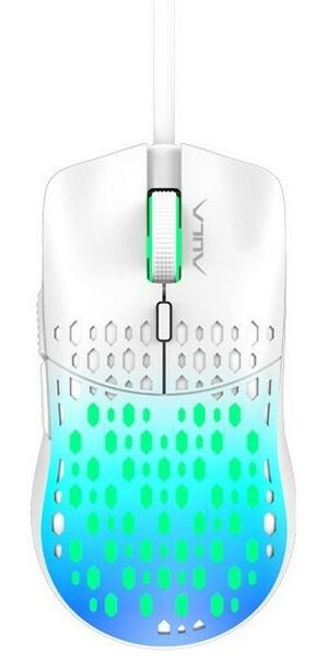 Изображение Мышь AULA S11 PRO Green/Blue белый