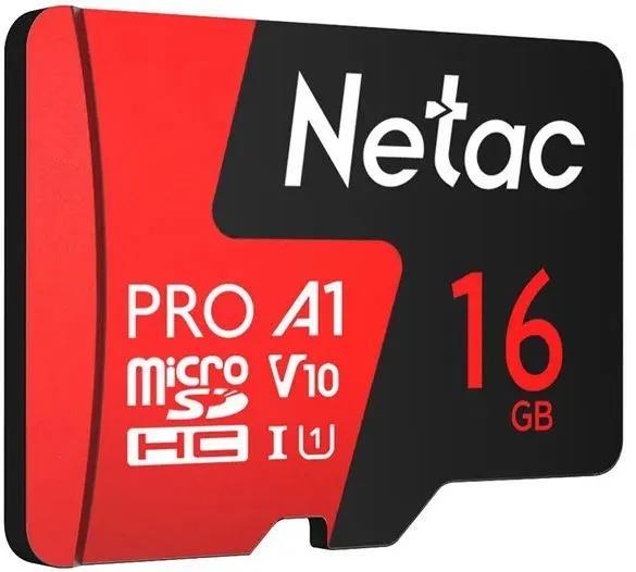 Изображение Карта памяти NETAC MicroSDHC P500 Extreme Pro Class 10 16 Гб  NT02P500PRO-016G-S