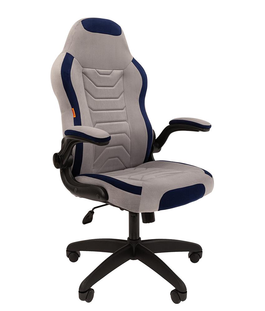 Изображение Компьютерное кресло Chairman Game 50 синий, серый