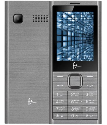 Изображение Мобильный телефон F+ B280,темно-серый