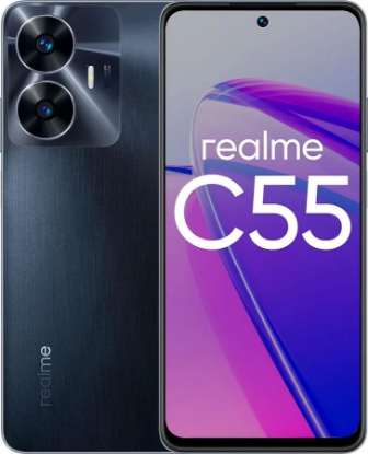 Изображение Смартфон Realme C55 (256 Гб/8 Гб) черный