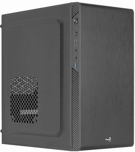 Изображение Корпус AeroCool CS-106 (mATX, черный, без БП)/(CS-106-S-BK-v1)