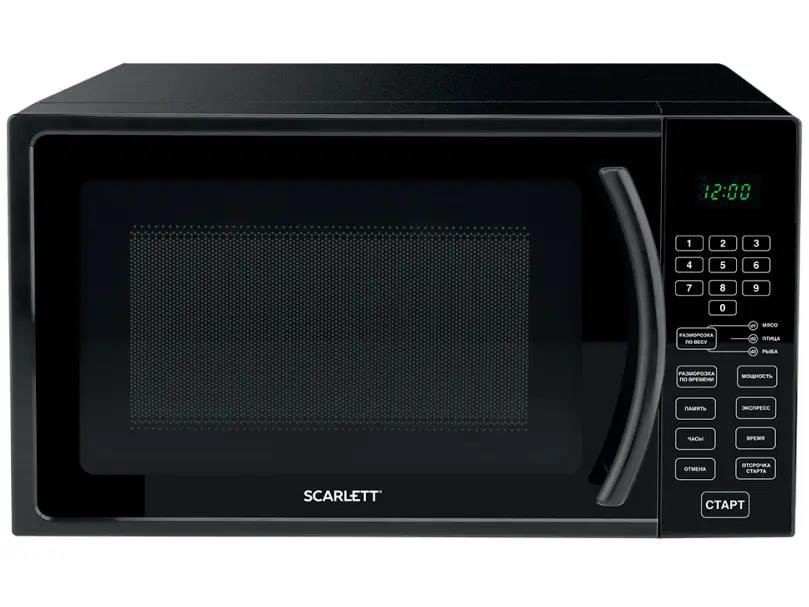 Изображение Микроволновая печь Scarlett SC-MW9020S08D (700 Вт  20 л    черный)