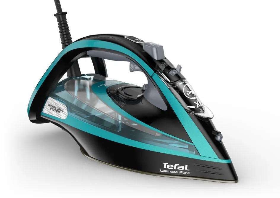 Изображение Утюг Tefal FV9837E0 [ПИ] (3000 Вт/черный, голубой)