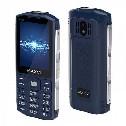 Изображение Мобильный телефон MAXVI P101,синий
