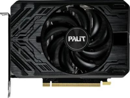 Изображение Видеокарта Palit NVIDIA GeForce RTX 4060TI STORMX OC 8 Гб (NVIDIA GeForce RTX 4060TI, GDDR6)/(NE6406TS19P1-1060F)