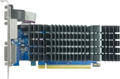 Изображение Видеокарта Asus NVIDIA GeForce GT 710 2 Гб (NVIDIA GeForce GT 710, DDR3)/(GT710-SL-2GD3-BRK-EVO)