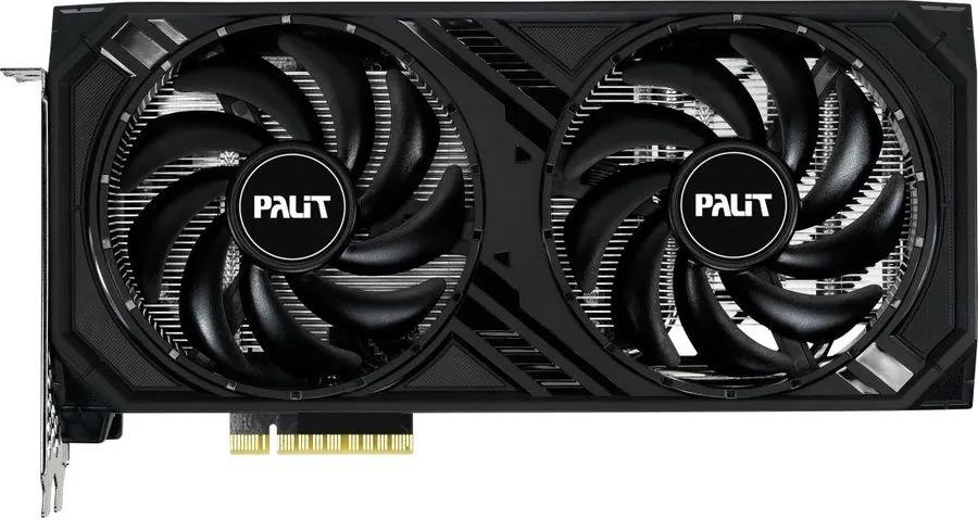 Изображение Видеокарта Palit NVIDIA GeForce RTX 4060 DUAL 8 Гб (NVIDIA GeForce RTX 4060, GDDR6)/(NE64060019P1-1070D)