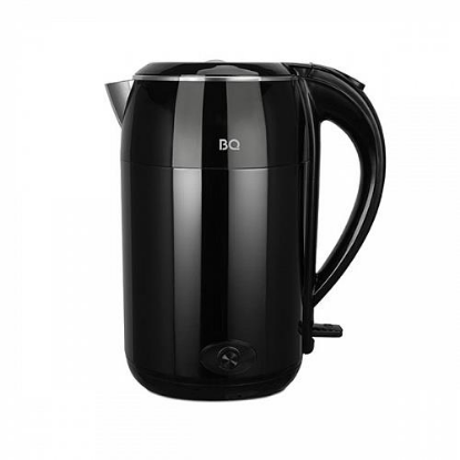 Изображение Электрический чайник BQ KT1800SW (2200 Вт/1,8 л /пластик, нержавеющая сталь/черный, графит)