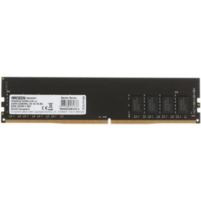 Изображение Оперативная память 8 GB DDR4 AMD R948G3206U2S-U (25600 МБ/с, 3200 МГц, CL16)