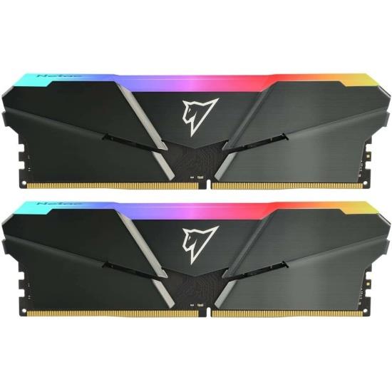 Изображение Оперативная память 2x16 GB DDR4 NETAC Shadow RGB (25600 МБ/с, 3200 МГц, CL16)