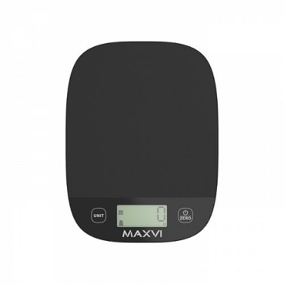 Изображение Весы кухонные MAXVI KS101P (черный)