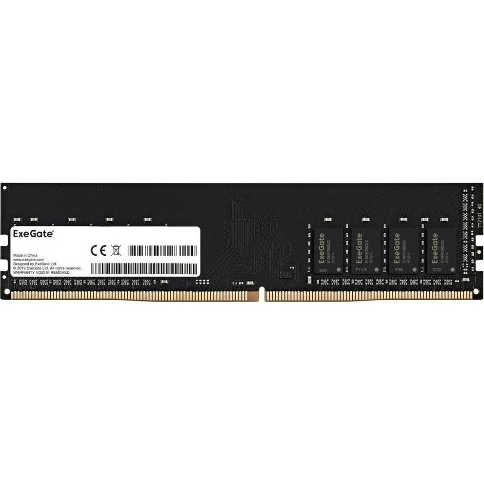 Изображение Оперативная память 8 GB DDR4 ExeGate Value (25600 МБ/с, 3200 МГц, CL17)