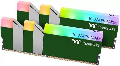 Изображение Оперативная память 2х8 GB DDR4 Thermaltake TOUGHRAM RGB (28800 МБ/с, 3600 МГц, CL18)