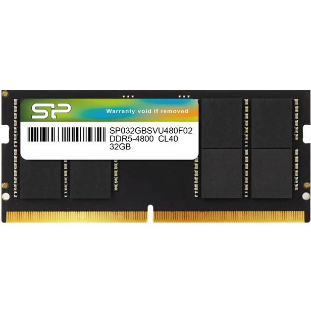 Изображение Оперативная память 1x32 GB DDR5 Silicon Power SP032GBSVU480F02 (38400 Мб/с, 4800 МГц, CL40)