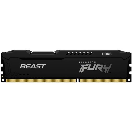 Изображение Оперативная память 8 GB DDR3 Kingston Fury Beast Black (15000 МБ/с, 1866 МГц, CL10)