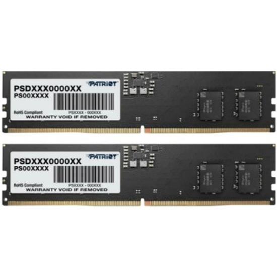 Изображение Оперативная память 2x16 GB DDR5 Patriot Signature (44800 Мб/с, 5600 МГц, CL46)