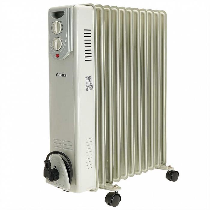 Изображение Масляный радиатор DELTA D05-11 (2500 Вт  2500/1500/1000 Вт/11 секций)