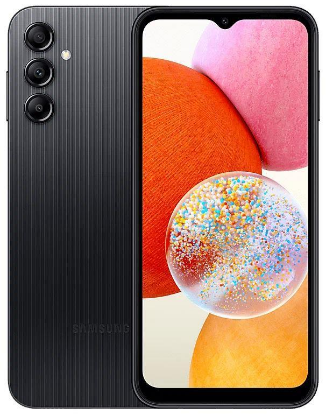 Изображение Смартфон Samsung Galaxy A14 (128 Гб/4 Гб) черный