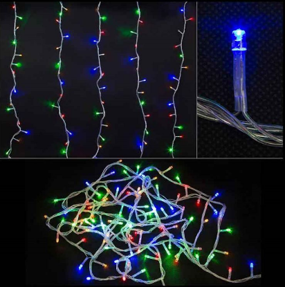 Изображение ВОЛШЕБНАЯ СТРАНА Электрогирлянда светодиодная LED100-5-MC 101936