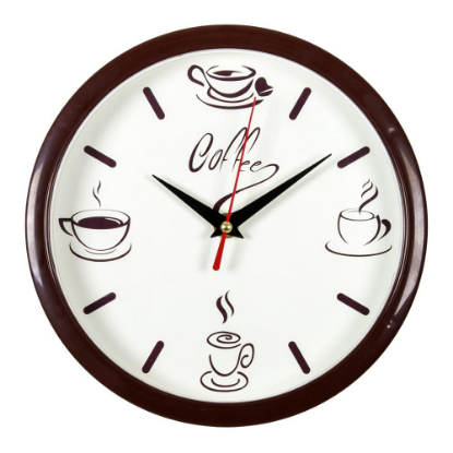 Изображение Настенные часы Рубин 2222-275 коричневый