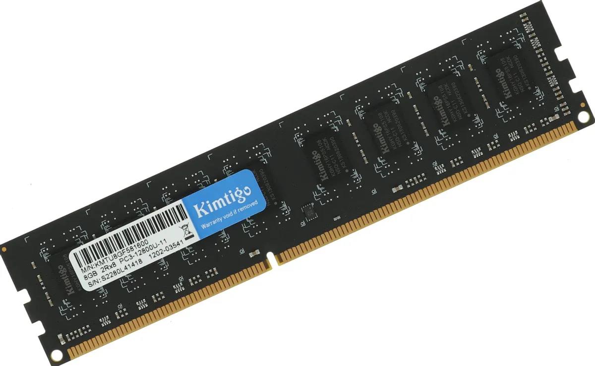 Изображение Оперативная память 8 GB DDR3 Kimtigo KMTU8GF581600 (12800 МБ/с, 1600 МГц, CL11)
