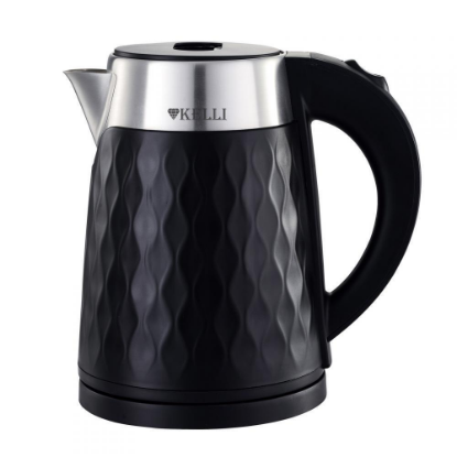 Изображение Электрический чайник Kelli KL-1804 (2200 Вт/1,7 л /металл, пластик/черный)