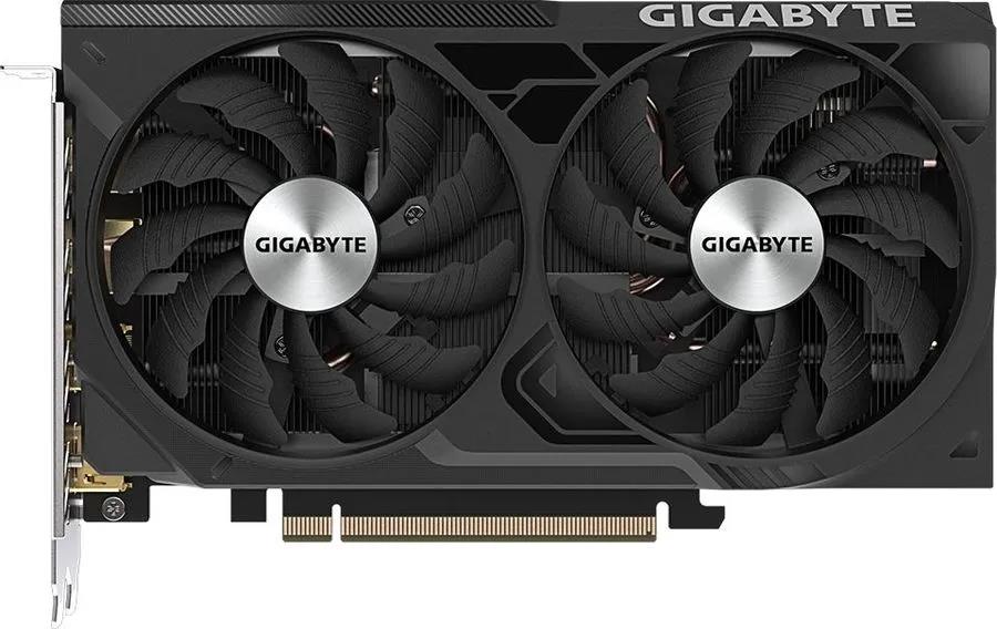 Изображение Видеокарта GIGABYTE GeForce RTX 4060 Ti Windforce OC 8 Гб (NVIDIA GeForce RTX 4060TI, GDDR6)/(GV-N406TWF2OC-8GD)