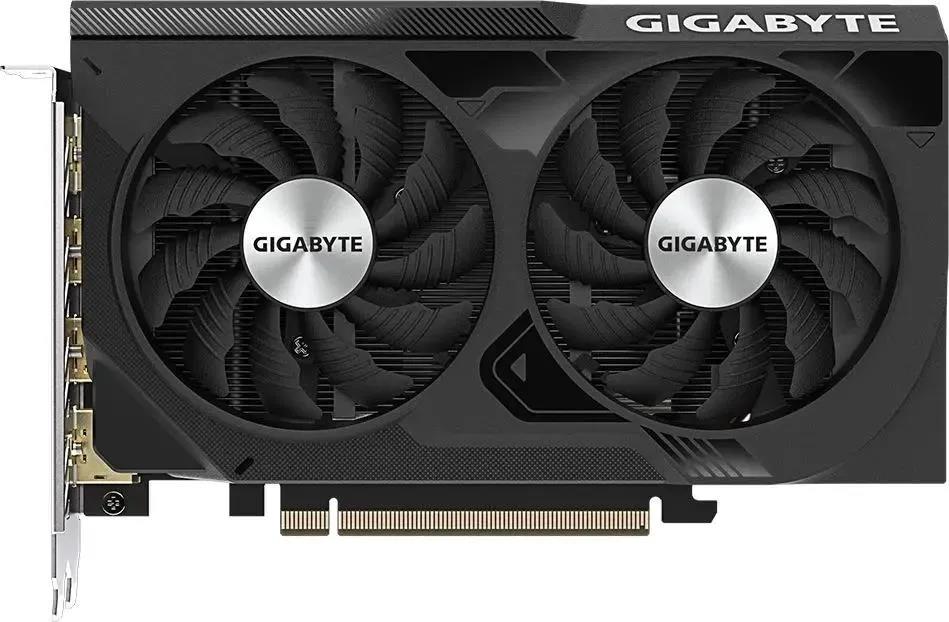 Изображение Видеокарта GIGABYTE GeForce RTX 4060 Windforce OC 8 Гб (NVIDIA GeForce RTX 4060, GDDR6)/(GV-N4060WF2OC-8GD)