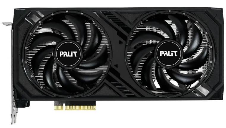 Изображение Видеокарта Palit GeForce RTX 4060 Dual OC 8 Гб (NVIDIA GeForce RTX 4060, GDDR6)/(NE64060T19P1-1070D)