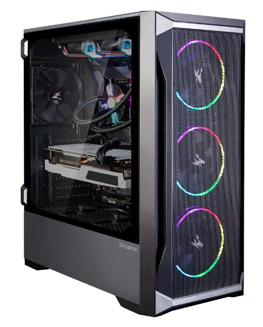 Изображение Корпус Zalman Z8 MS (mATX, ATX, EATX, серый, без БП)/()