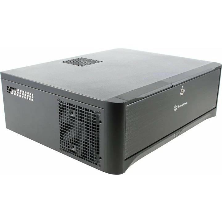 Изображение Корпус SilverStone Grandia GD06B (mATX, Mini-ITX, Mini-DTX, черный, без БП)/(SST-GD06B)