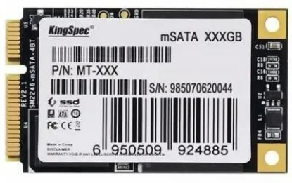 Изображение SSD диск KingSpec  512 Гб mSATA (MT-512)