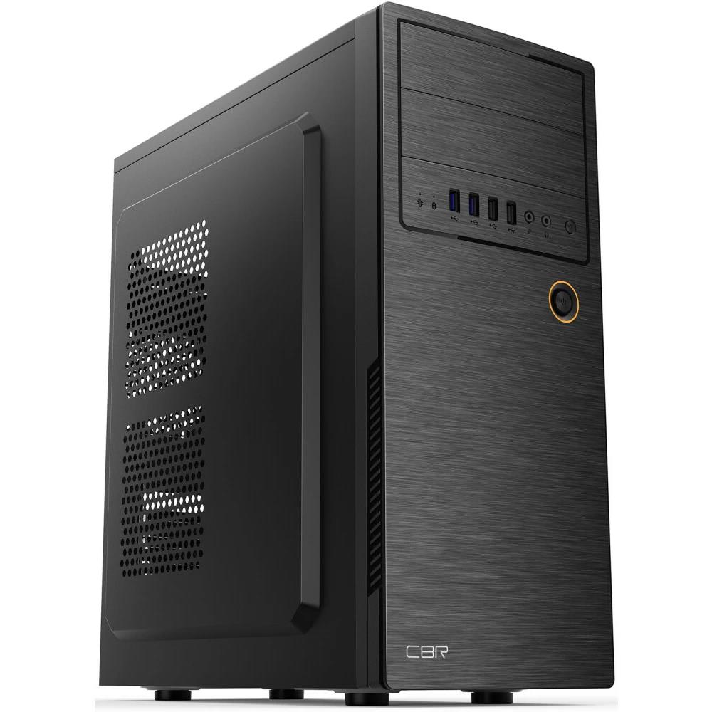 Изображение Корпус CBR E180 (mATX, ATX, Mini-ITX, черный, 450 Вт)/(PCC-ATX-E180-USB32-USB22-450W)