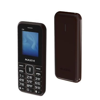Изображение Мобильный телефон MAXVI C30,коричневый